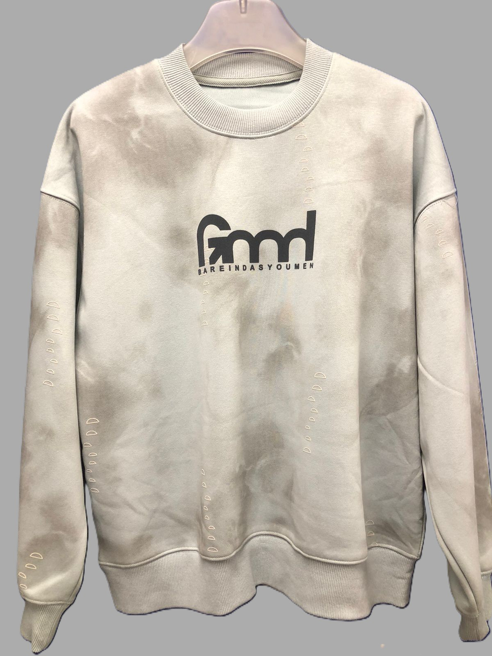 Стильная оверсайз толстовка 100% хлопок