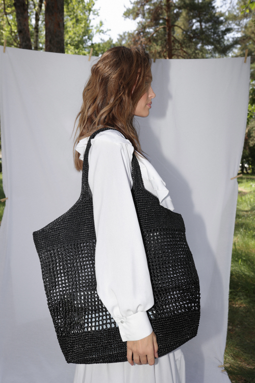 Сумка плетеная ручной работы большая