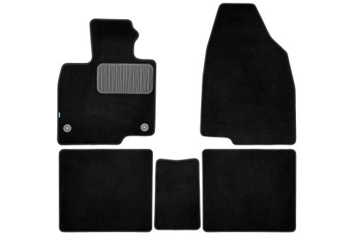 Коврики в салон для FAW Bestune T99 2023-, внедорожник , 5шт (текстиль) KLEVER0306201822110KH