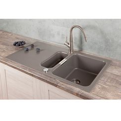 Мойка SCHOCK Wembley 60D Cristadur серебристый камень