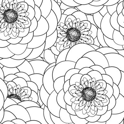 Цветы в белом