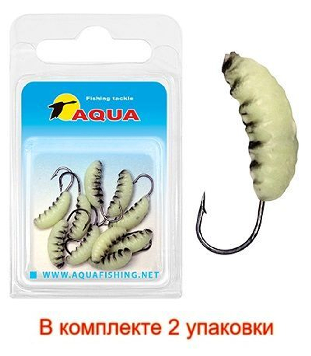 Мормышка фосфорная №77 ОПАРЫШ, крючок №10 10шт