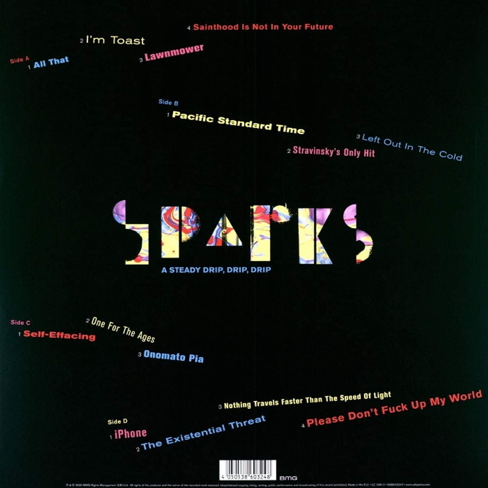 Sparks / A Steady Drip, Drip, Drip (Coloured Vinyl)(2LP)