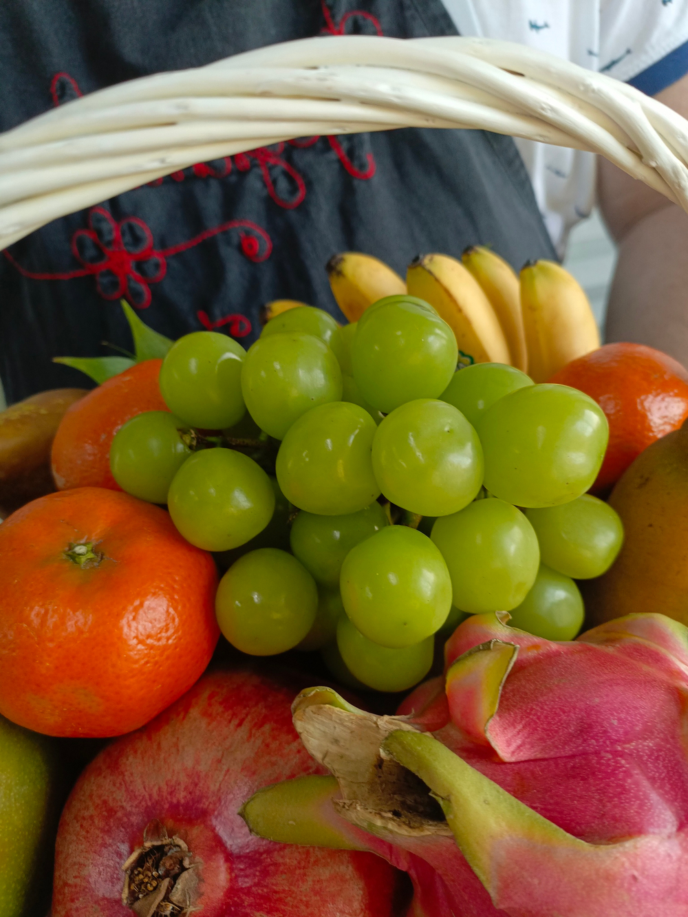 Корзина с фруктами