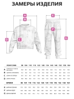 Костюм для девочки, свитшот и брюки