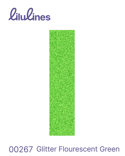 Обмотка для обруча и булав Pastorelli HOLOGRAPHIC & GLITTER FLUORESCENT GREEN 00267 50см