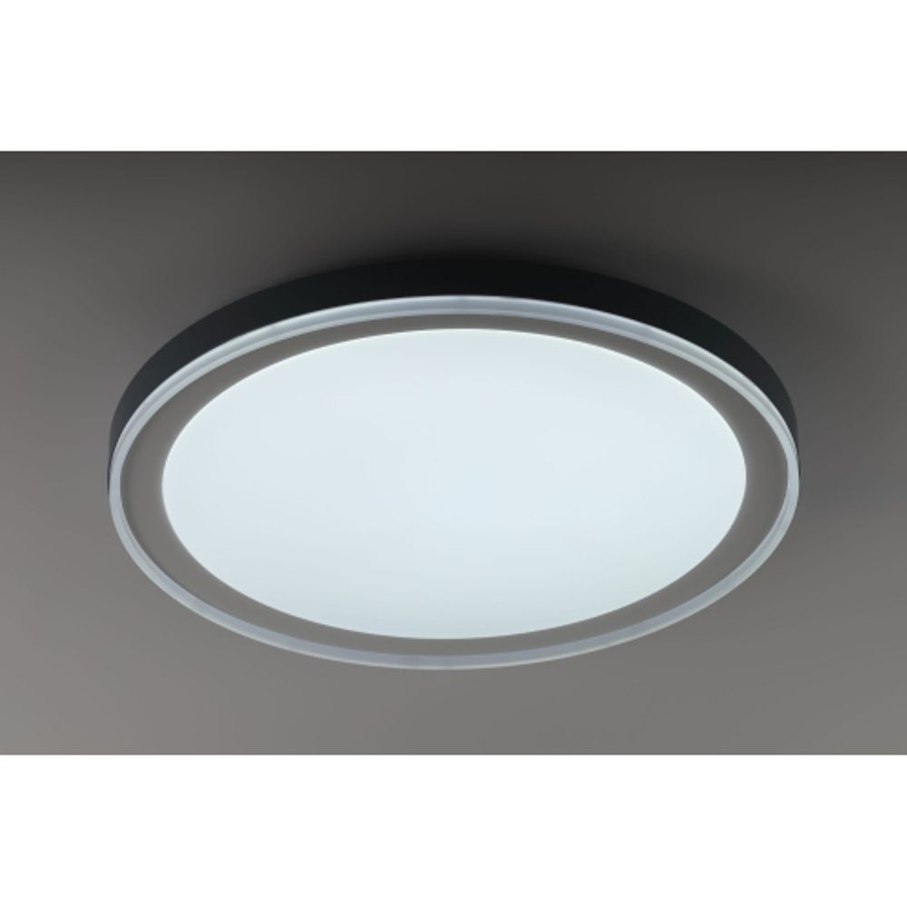 Светильник потолочный светодиодный ЭРА SPB-6 Jane 86W-3K-6,5K-RC WH+GR с ДУ