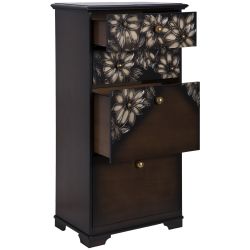 Комод Терра-4 (с 4-мя ящиками) Каштан Амбер