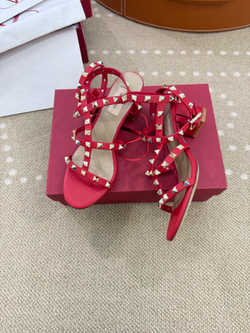 Valentino Rockstud Sandal 6 cm