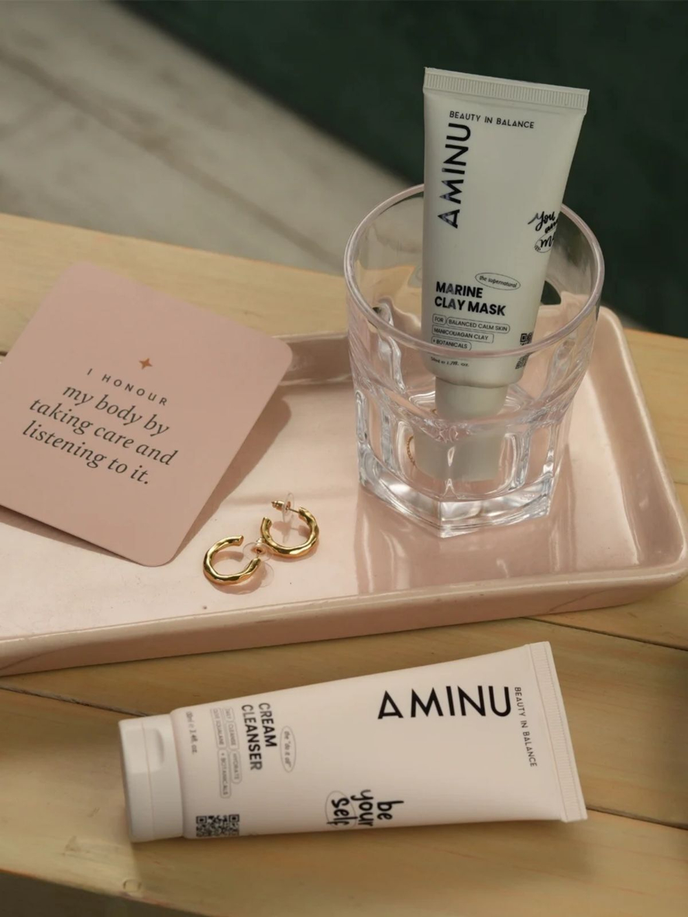 AMINU MARINE CLAY MASK - глиняная маска, 50 мл