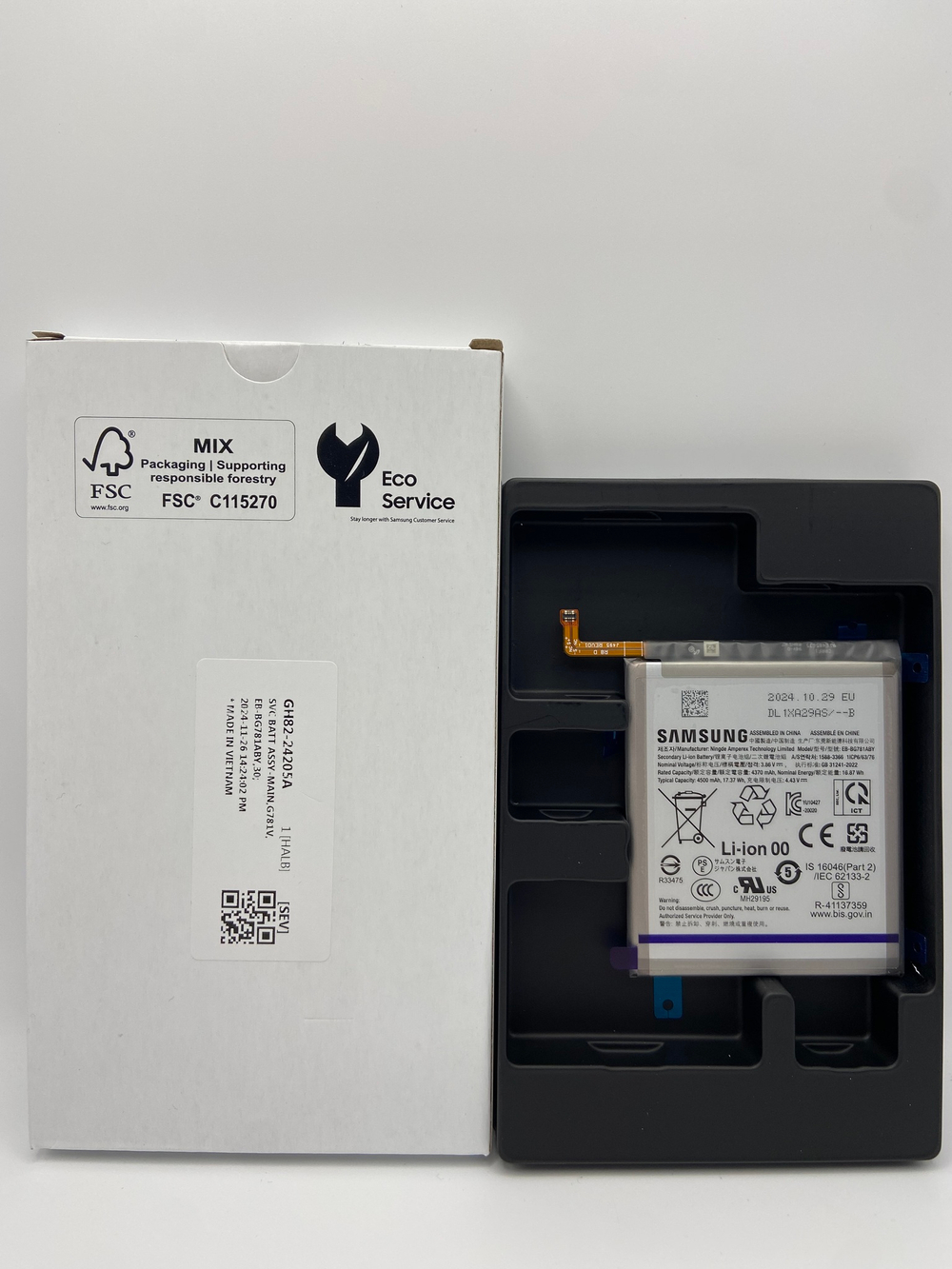 Аккумулятор для Samsung A525,A526,G780,G781 Galaxy A52,S20 FE, EB-BG781ABY,Оригинал Сервисный