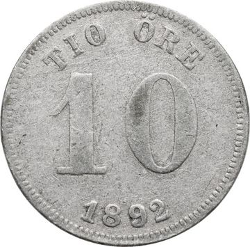 10 эре 1892 Швеция