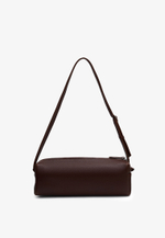 сумка на плечо BRICK темно-коричневая