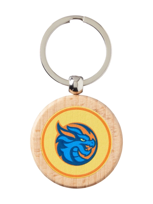 Брелок деревянный ХК "Шанхайские Драконы"