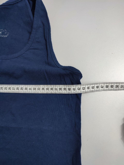 Майка синяя базовая 44 размер