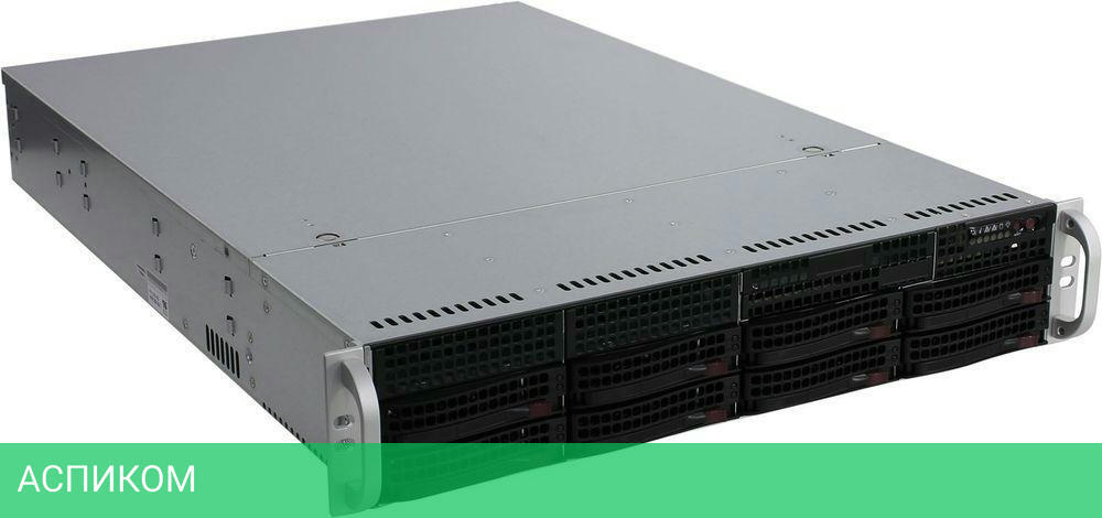 Корпус SuperMicro CSE-825TQC-R1K03LPB черный