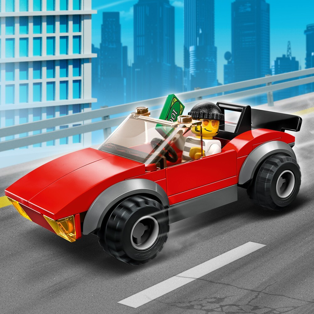 LEGO City — Полицейский мотоцикл — Автомобильная погоня 60392