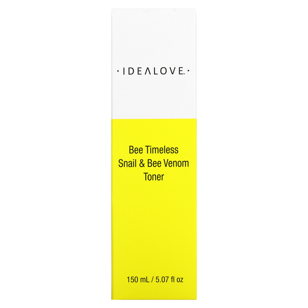 Idealove, Bee Timeless, тоник с улиткой и пчелиным ядом, 150 мл (5,07 жидк. Унции)