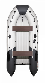 Таймень NX 3600 НДНД PRO светло-серый/графит (Лодка ПВХ под мотор)