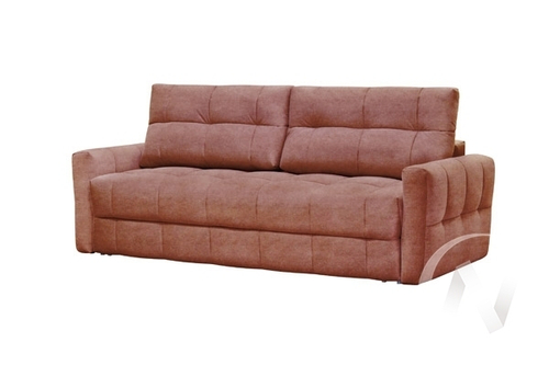 Диван прямой Аквамарин 11 (БД) SQUARE 07 (кофе с молоком)