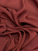 Шелк кади GIADA красно-кирпичный