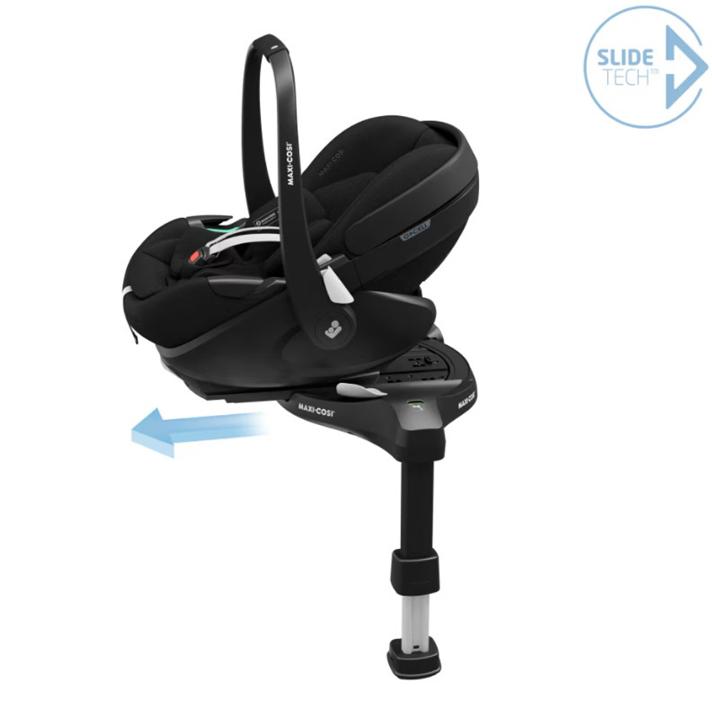 Автокресло Maxi-Cosi Pebble 360 Pro 0-13 кг с базой Family Fix 360 Prо 8052390110 Twillic Black/черный (2024)