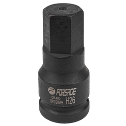 Головка-бита ударная 6-гранная 26мм,3/4'' Forsage F-26410026MPB