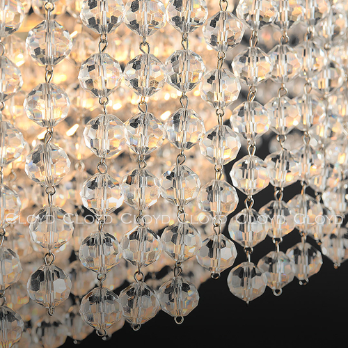 Люстра Cloyd WITTE C9 / Ø80 см - серебро (арт.11535)