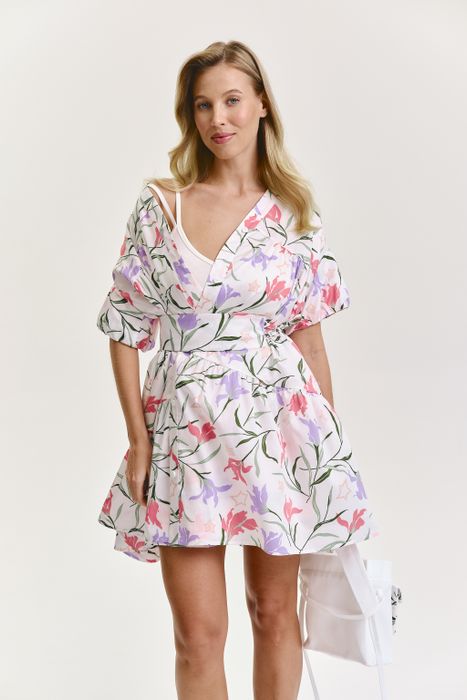 ПЛАТЬЕ ДАЙВИ ЦВЕТОЧНЫЙ ПРИНТ