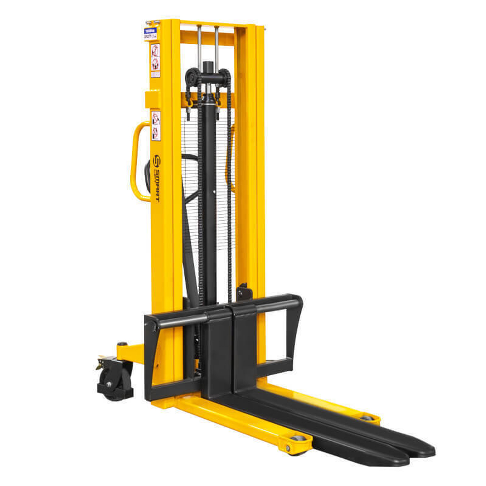 Ручной гидравлический штабелер SDA 1525 (1500 кг; 2,5 м; вилы 300-850 мм) SMARTLIFT (SMART)