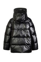 Черная куртка oversize PULKA, до -25 °C