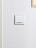BRITE Рамка 1 -местная РУ-1-2-БрБ стекло белый IEK
