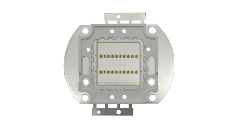 Ультрафиолетовый светодиодный прожектор DC 32v-34v,20Вт, угол120°,1000мА, 45mil 395nm
