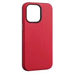 Чехол из натуральной кожи K-Doo Noble Collection для iPhone 13 Pro Max (6.7") 2021 (Красный)