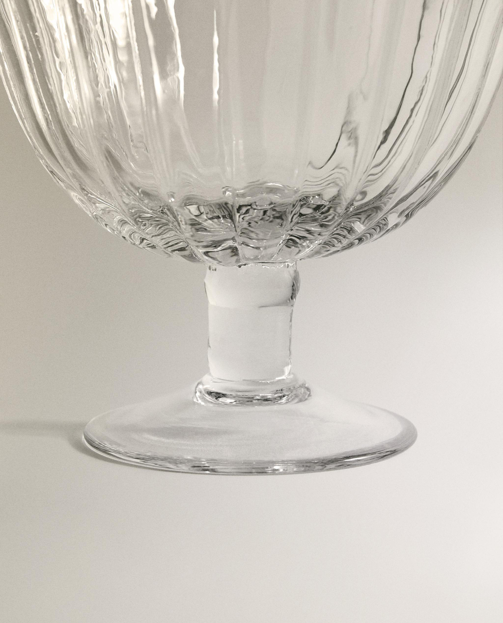 Zara Home стакан из стекла, цвет прозрачный, 11.5 см
