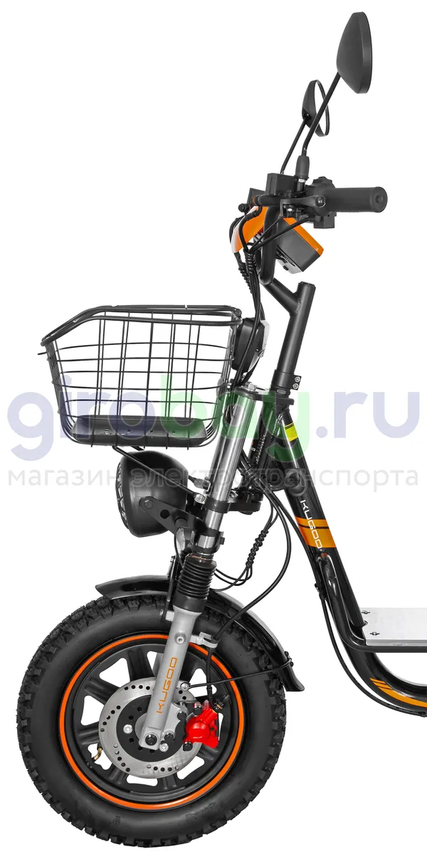 Электровелосипед Kugoo Kirin V3 PRO (60V/21Ah) внедорожная резина фото №18