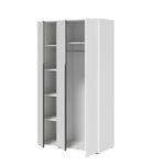 мс Алиса ШК-1200 белый/белый гладкий