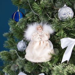 Елочное украшение Ангел Мерри Золото