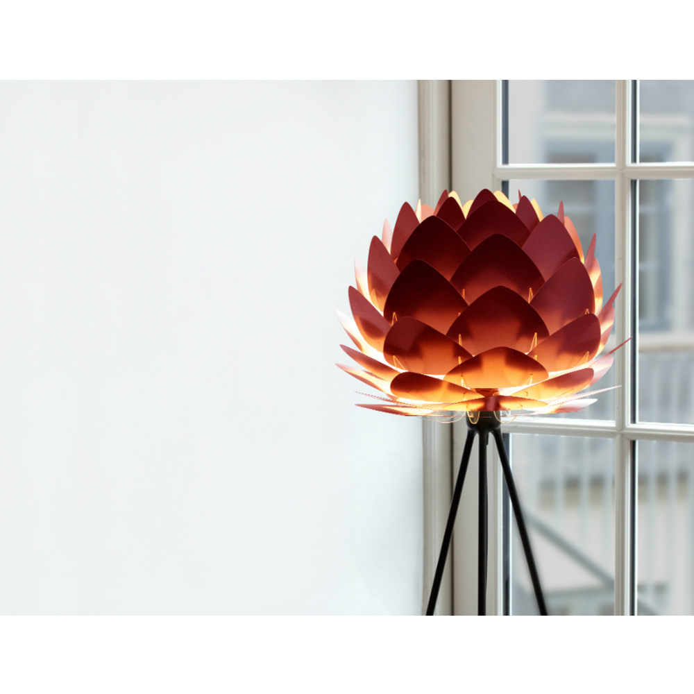 Плафон aluvia mini, бордовый, d40, 30 см