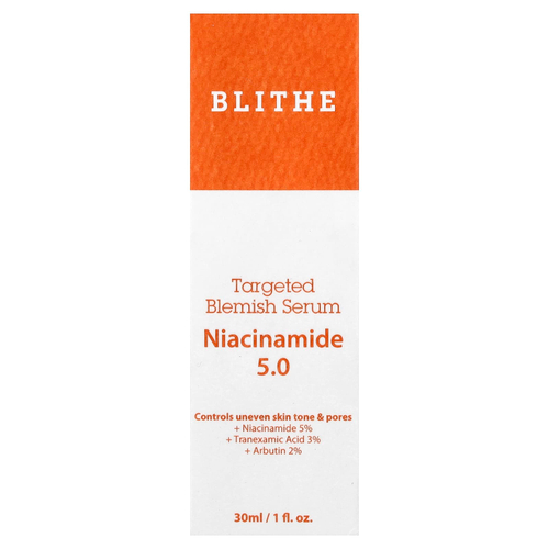 Blithe, Сыворотка для устранения пятен, никотинамид 5,0, 30 мл (1 жидк. Унция)