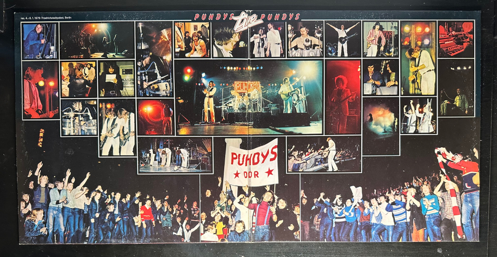 Puhdys ‎– Puhdys Live 2LP (Германия 1979г.) с автографами