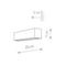Настенный светильник Nowodvorski Straight Wall XS 7601