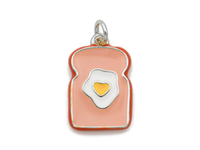 Подвеска "Тост" 17,5мм, эмаль