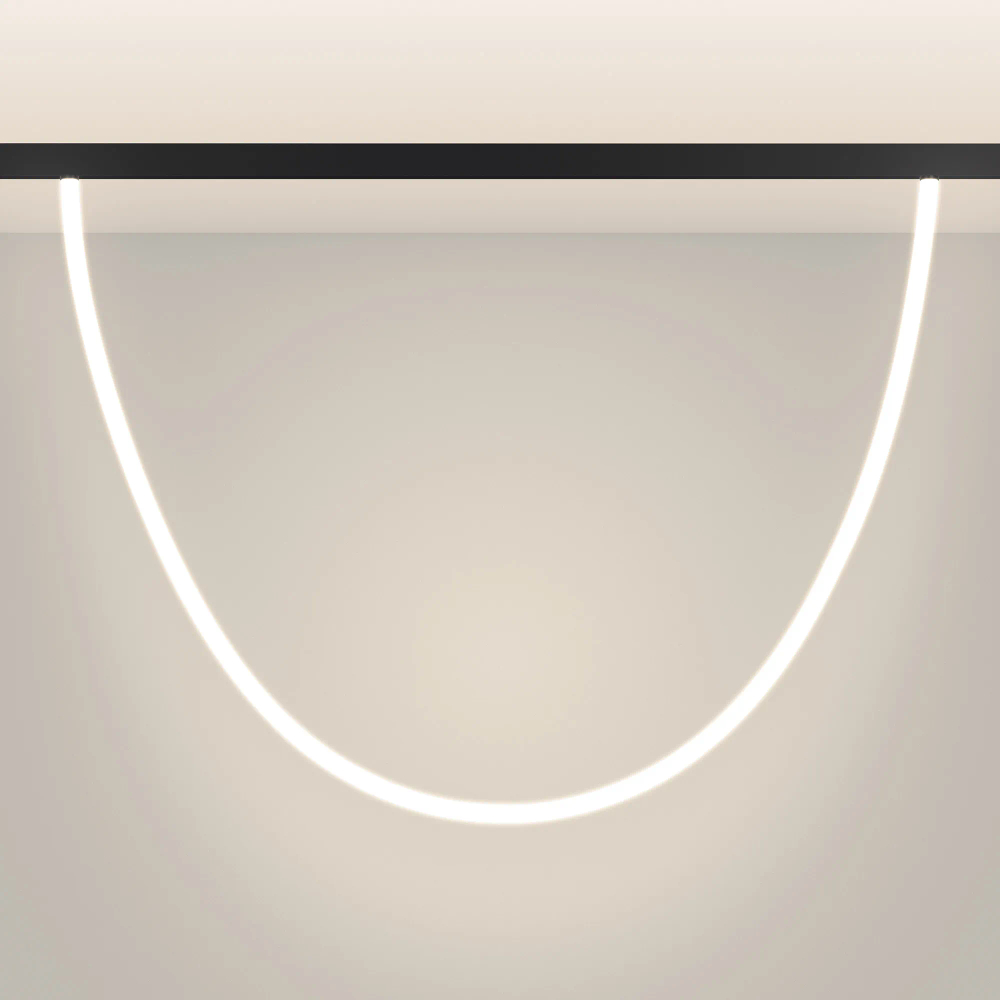 Светильник MAG-ORIENT-TUBE-ELASTIC-R25-L2500-35W Warm3000 (BK, 360 deg, 48V) (Arlight, IP20 Металл, 3 года) 044329