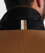 Хлопковое пальто h-hyde-c-224 BOSS BLACK - коричневый(50485199)