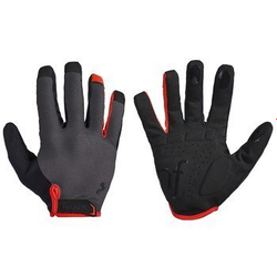 Перчатки CUBE Natural Fit Gloves LF greyґnґred L(9) cube11953