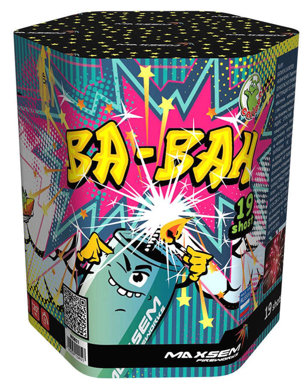 Батарея салютов "BA-BAH"  0,8"/19 залпов