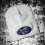 Шапка Wu-Tang Forever white с подворотом