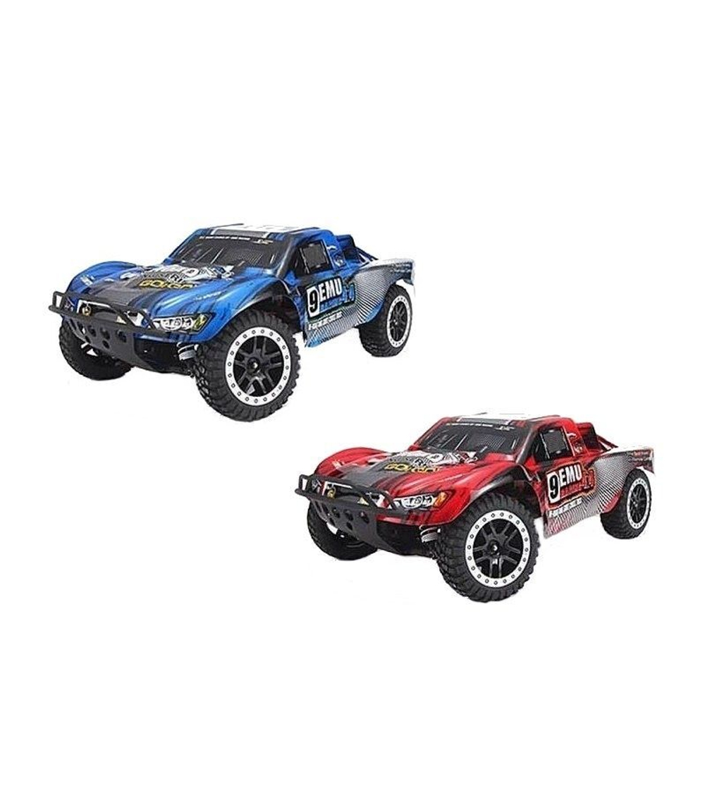 Радиоуправляемый шорт-корс Remo Hobby 9EMU (красный) 4WD 2.4G 1/8 RTR