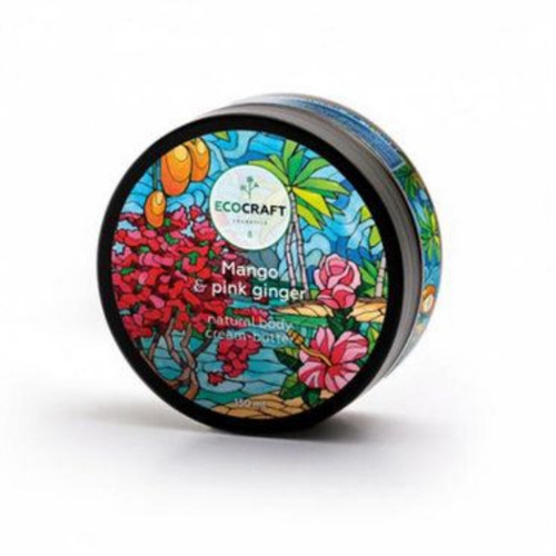 ЭКОКРАФТ Крем-Масло д/т Натуральное 150мл Восст Манго и Розовый имбирь